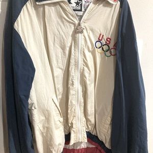 Vintage Starter USA Olympic Softball Windbreaker